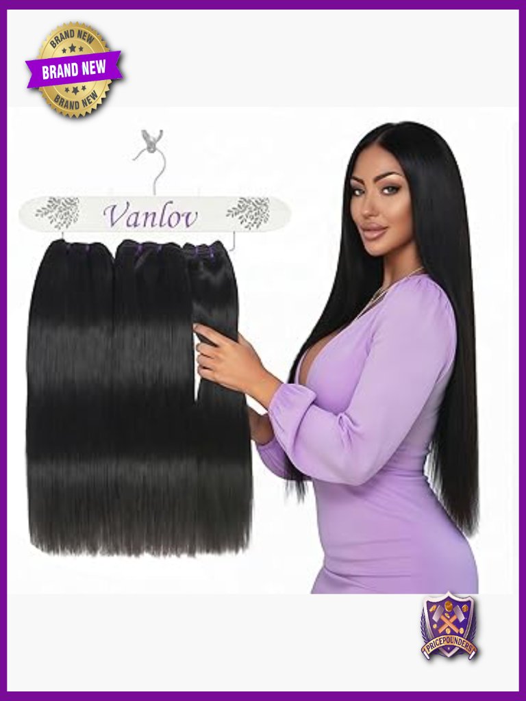 18 Inch Human Hair Bundles Straight Virgin Remy Weave Extensions 3 Bundles Raw